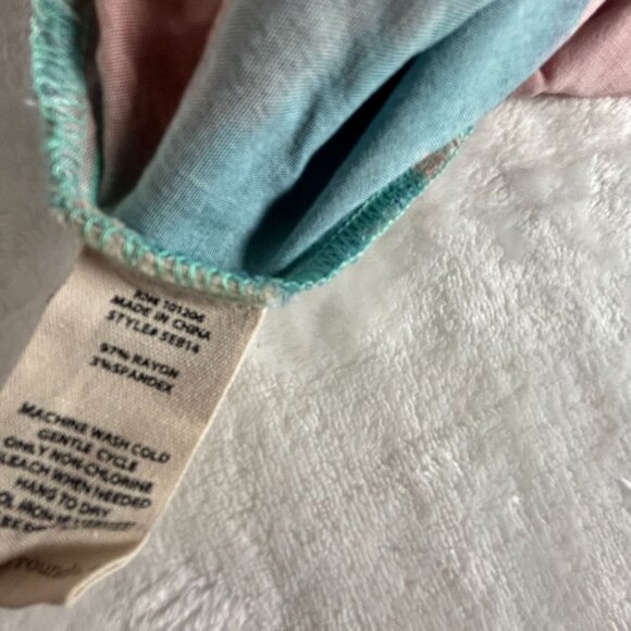 Soft Surroundings Womens Marciana Bright Abstract Sea Reef Colorful Top Size 1X - Picture 4 of 7